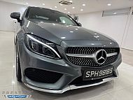 Mercedes Benz C180 Coupe AMG LINE R18 LED 2016 Grey